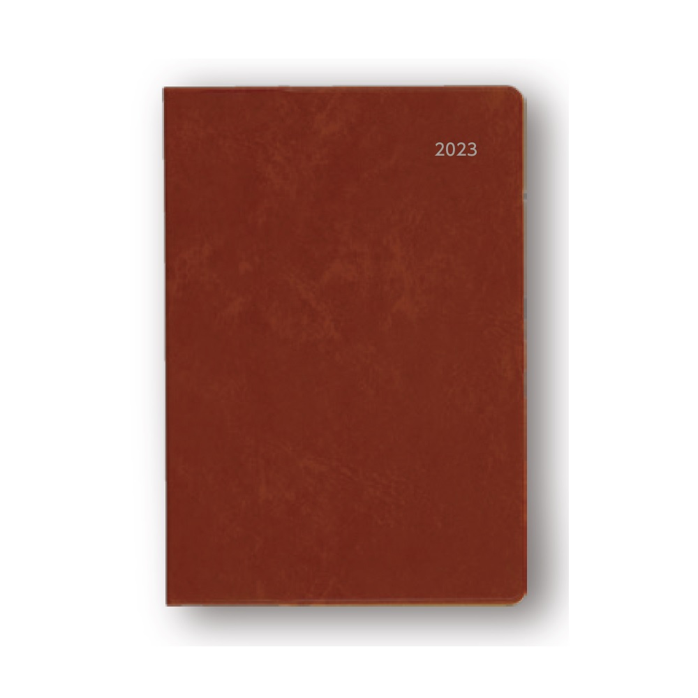 2022年1月始まり アポイント Appoint 大きな文字シリーズ A6 1ヶ月ブロック ブラウン E8317 | 2022年版手帳 | 手帳（ ダイアリー）のダイゴーオンラインショップ