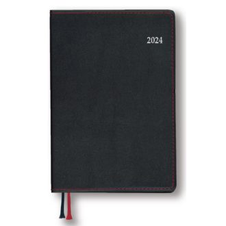 2024年1月始まり アポイント Appoint E8435 バーチカル 手帳サイズ ブラック