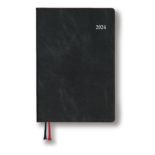 2024年1月始まり アポイント Appoint E8439 1週間 手帳サイズ ブラック