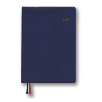 2022年9月始まり Appoint 1週間バーチカル 手帳サイズ ネイビー E2315