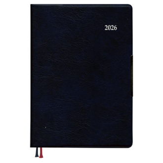 【予約商品】2026年4月始まり アポイント Appoint E8847 1週間＋横罫 A6 ネイビー