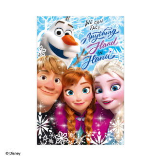 3Dポストカード アナと雪の女王／フレンズ S3798