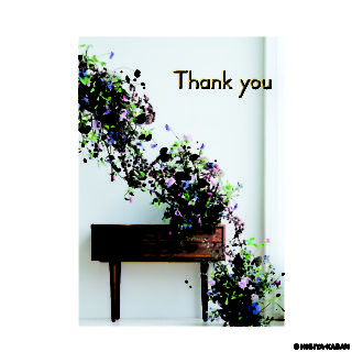 ポストカード５ Thank you-3　N7850