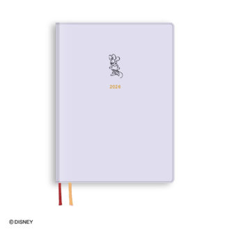 【予約商品】2026年1月始まり ディズニー Disney Diary B6 ミニー パープル E6226