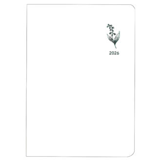 【予約商品】2026年1月始まり ミル MILL E7770 マネジメント PETITE A6 ホワイト