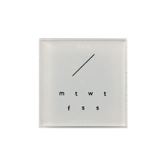 isshoni. ポイントスタンプ フラット date S2488