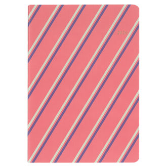 【予約商品】2026年4月始まり ミル MILL E9622 1ヶ月ブロック 月曜始まり 薄型 STRIPE B6 ピンク