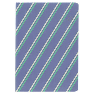 【予約商品】2026年4月始まり ミル MILL E9624 1ヶ月ブロック 月曜始まり 薄型 STRIPE B6 ブルー