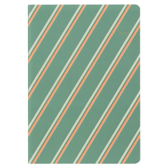 【予約商品】2026年4月始まり ミル MILL E9625 1ヶ月ブロック 月曜始まり 薄型 STRIPE B6 グリーン