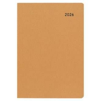 【予約商品】2026年4月始まり ミル MILL E9630 CROCO 1週間＋方眼 B6 イエロー