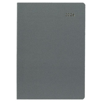 【予約商品】2026年4月始まり ミル MILL E9633 CROCO 1週間＋方眼 B6 グレー