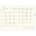 【予約商品】2026年4月始まり ミル MILL E9634 SPRING マネジメント A6 ピンク