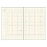 【予約商品】2026年3月始まり isshoni. マンスリーダイアリー B6 ホワイト E9927