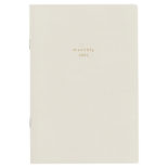 【予約商品】2026年3月始まり isshoni. マンスリーダイアリー B6 ホワイト E9927