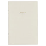 【予約商品】2026年3月始まり isshoni. マンスリーダイアリー A5 ホワイト E9928