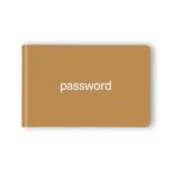 ID・パスワードブック ブラウン U1058