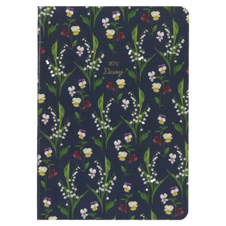 【予約商品】2027年1月始まり ミル MILL A6 Monthly FLEURS NV