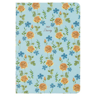 【予約商品】2027年1月始まり ミル MILL A6 Monthly FLEURS BL