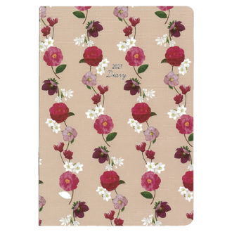 【予約商品】2027年1月始まり ミル MILL B6 Monthly FLEURS PK