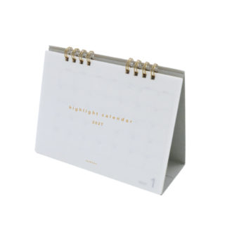 【予約商品】2027年1月始まり isshoni. ハイライトカレンダー A6