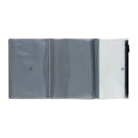 isshoni.ケース付ノートカバーPVC A5 スモークブラック N6179