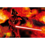 3Dポストカード スター・ウォーズ/フォースの覚醒 ダース・ベイダーDarth Vader on Fire S3714