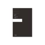 手帳用ノート B6 横罫7mm ブラック アポイントステーショナリー R1260