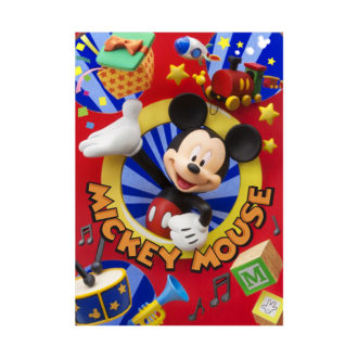 【優待】sisa 3Dポストカード ミッキーズ・ポップトイ S3600Y