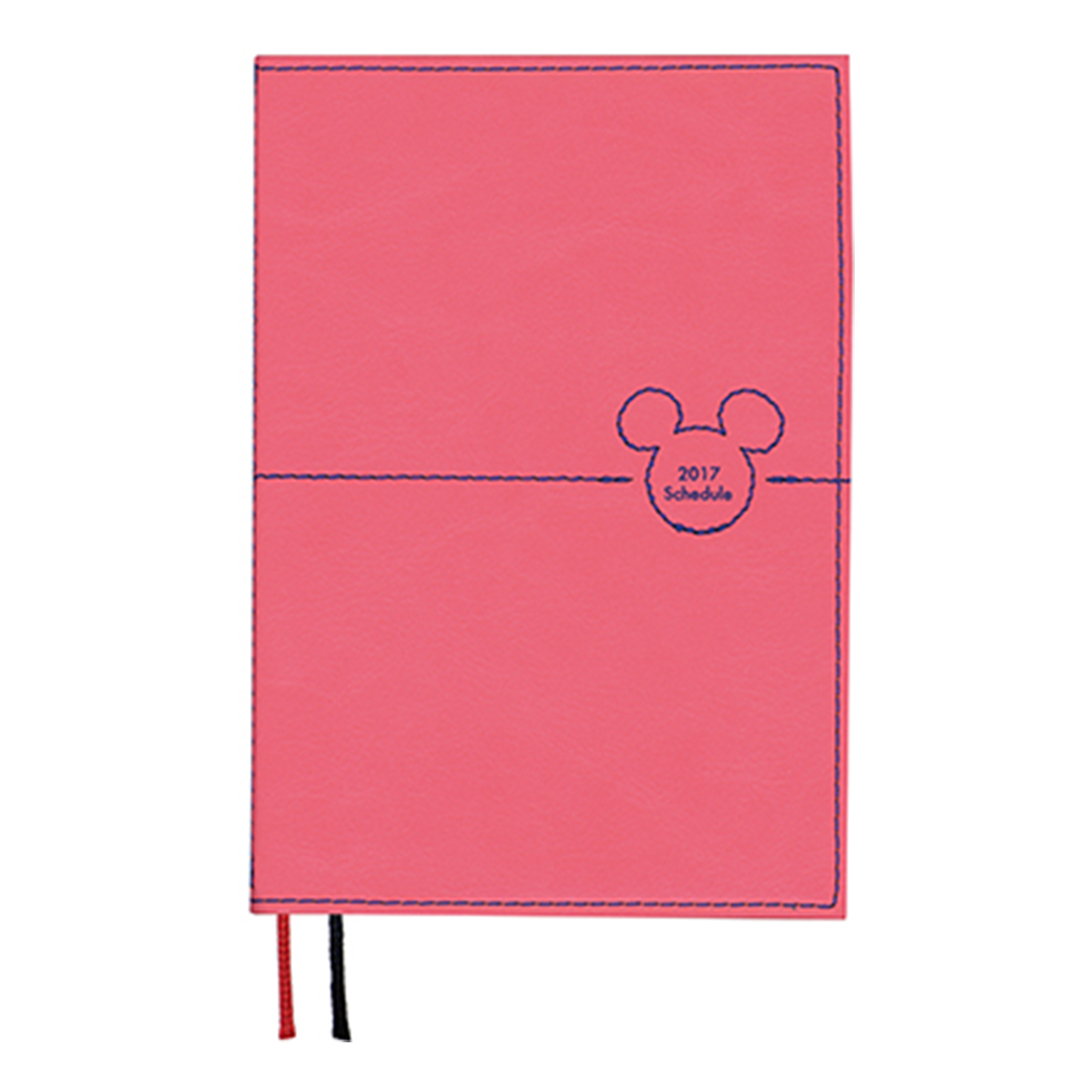 17年1月始まり ディズニー Disney Diary ステッチワークミッキー 見開き1週間 A6 ピンク E6077 21年版手帳 手帳 ダイアリー のダイゴーオンラインショップ