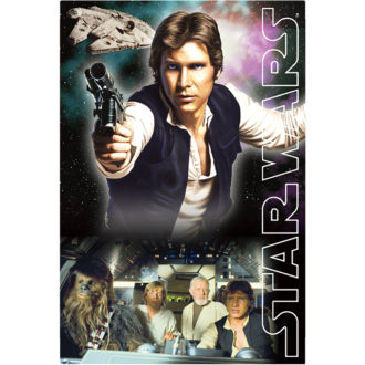 3Dポストカード STAR WARS スター・ウォーズ オリジナル・トリロジー Han Solo
