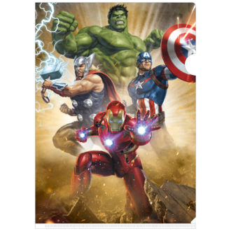 MARVEL 3Dクリアファイル-001 アベンジャーズ Avengers