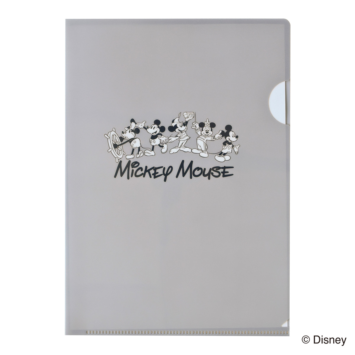 ミッキーマウス生誕90周年商品 A5 クリアファイル ミッキー_AN N1614 2023年版手帳  手帳（ダイアリー）のダイゴーオンラインショップ