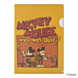 ミッキーマウス生誕90周年商品 A5 クリアファイル ミッキー&ミニー N1617