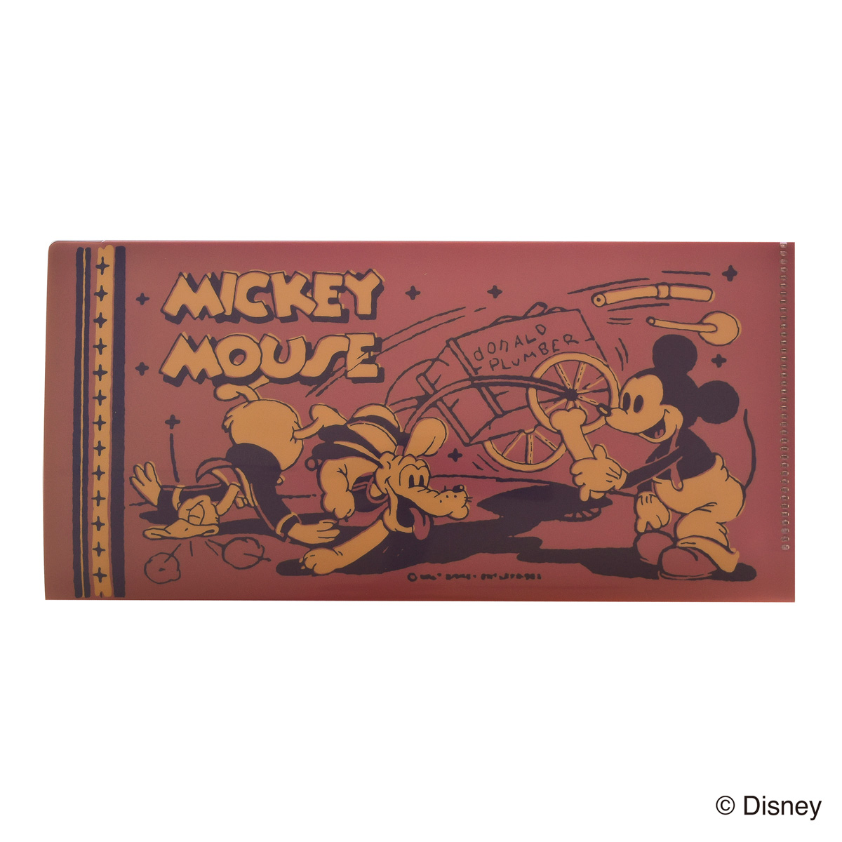 ミッキーマウス生誕90周年商品 チケットサイズファイル ミッキー N1619 23年版手帳 手帳 ダイアリー のダイゴーオンラインショップ