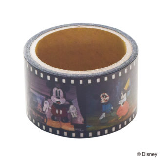 ミッキーマウス生誕90周年商品 フィルム マスキングテープ 30mm ミッキーAN_2 N1625