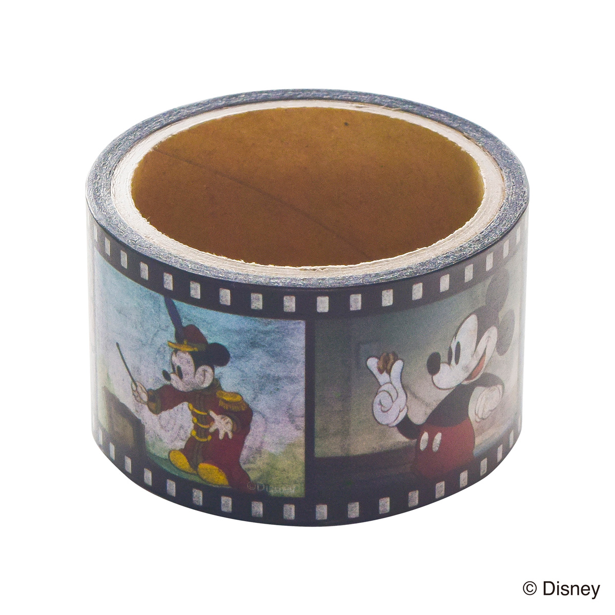 ミッキーマウス生誕90周年商品 フィルム マスキングテープ 30mm ミッキーAN_3 N1626