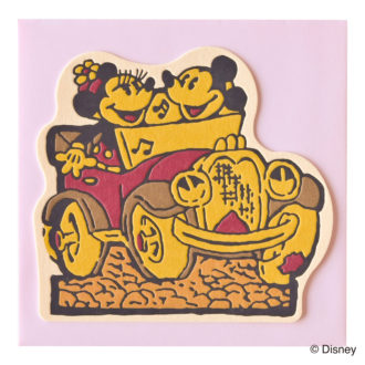 ミッキーマウス生誕90周年商品 メッセージカード ミッキー&ミニー1 S4473