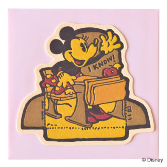 ミッキーマウス生誕90周年商品 メッセージカード ミニー S4474