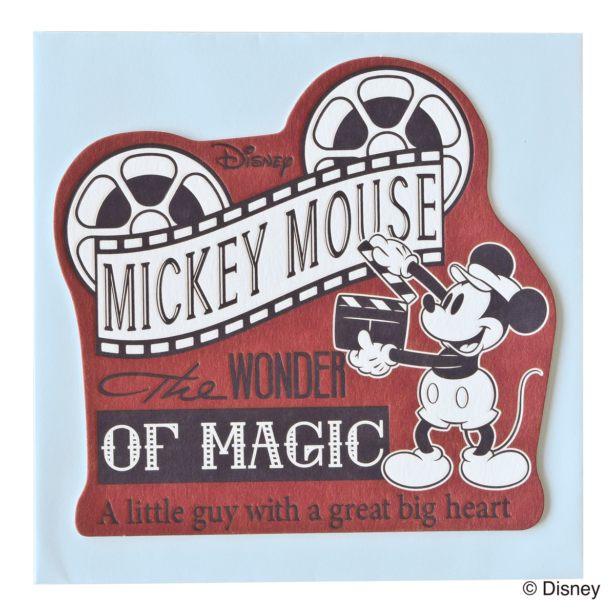 ミッキーマウス生誕90周年商品 メッセージカード ミッキー2 S4476