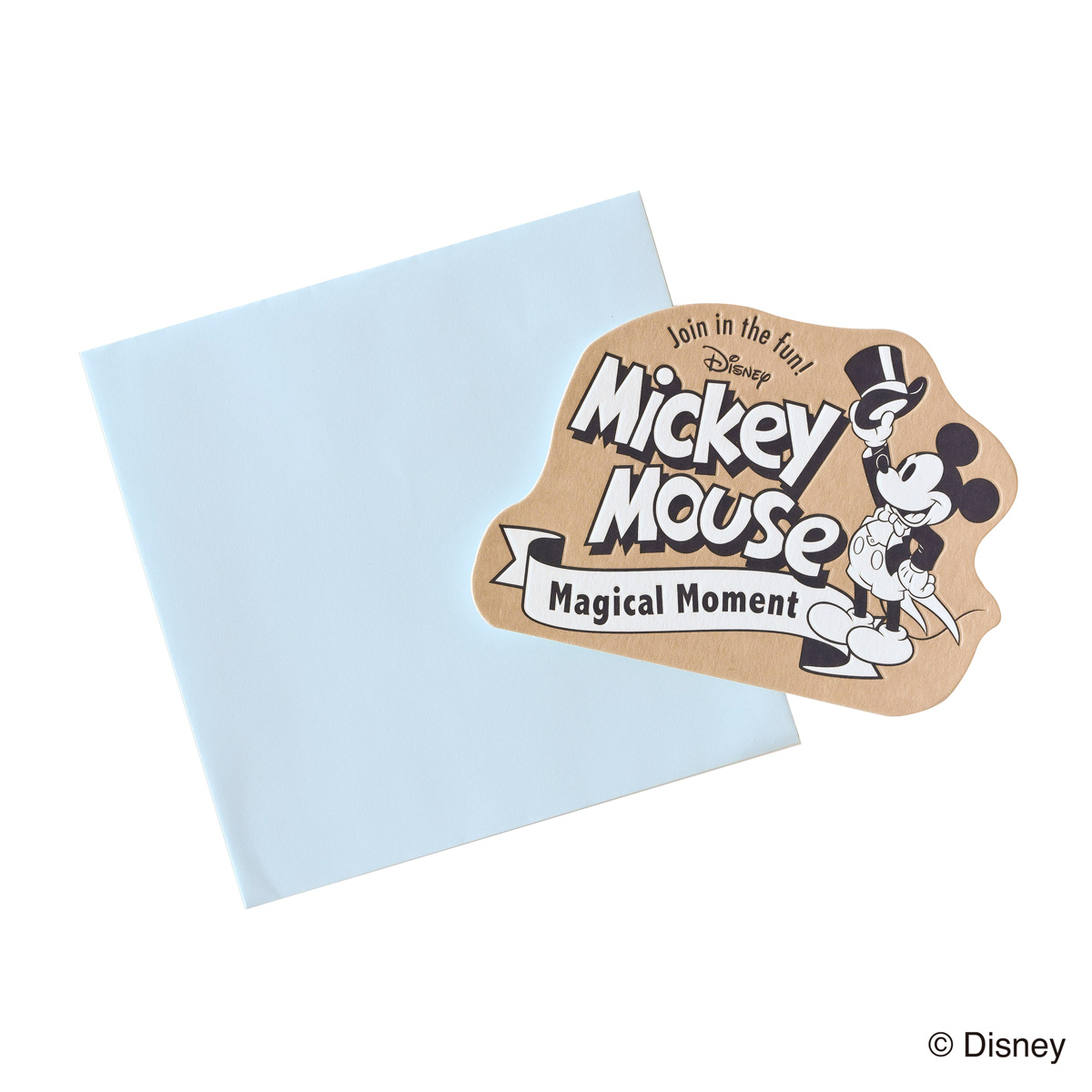 ミッキーマウス生誕90周年商品 メッセージカード ミッキー3 S4478