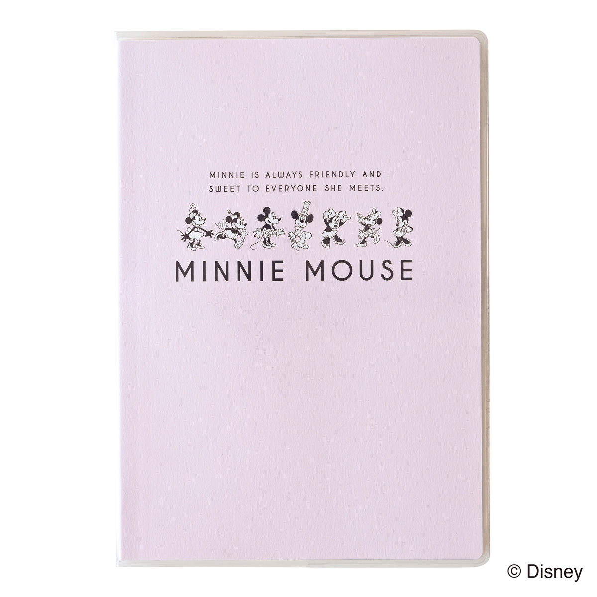 ミッキーマウス生誕周年商品 A5厚口ノート ミニー