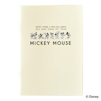 ミッキーマウス生誕90周年商品 B6ノート ミッキー_AN R1593
