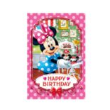 【優待】sisa 3Dポストカード Minnie’s Birthday S3794Y