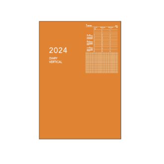 2024年1月始まり アポイント Appoint E8154 バーチカル 薄型 B6対応 オレンジ